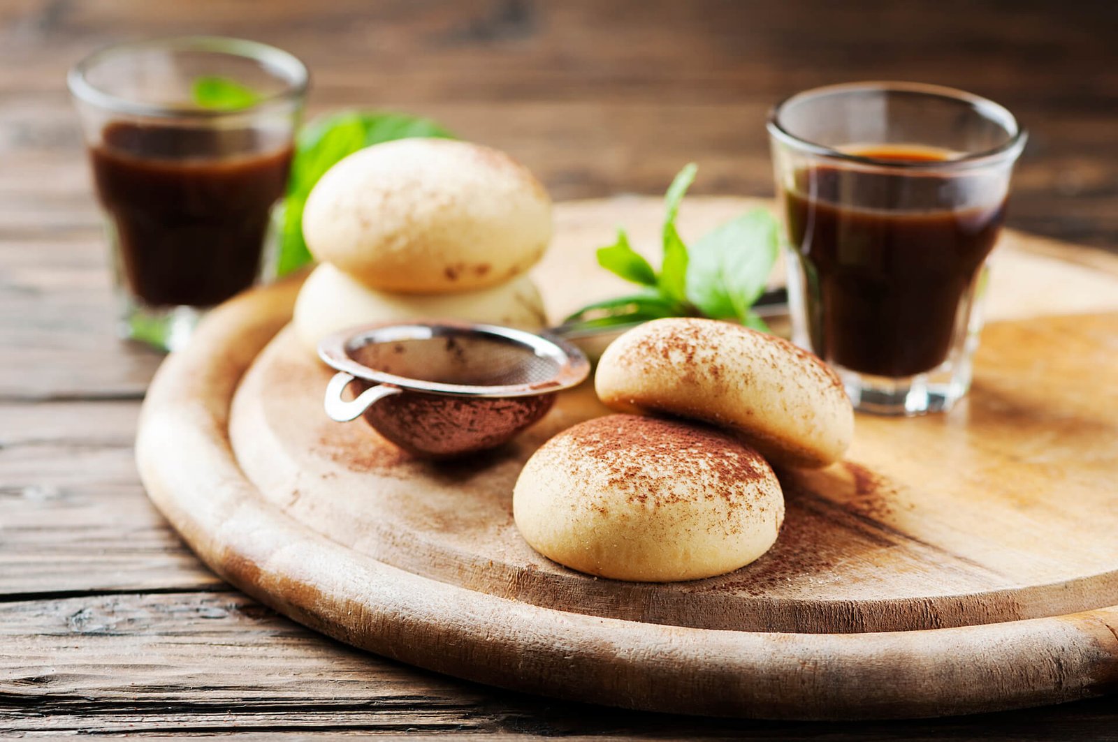 Servicios 1 galletas con café